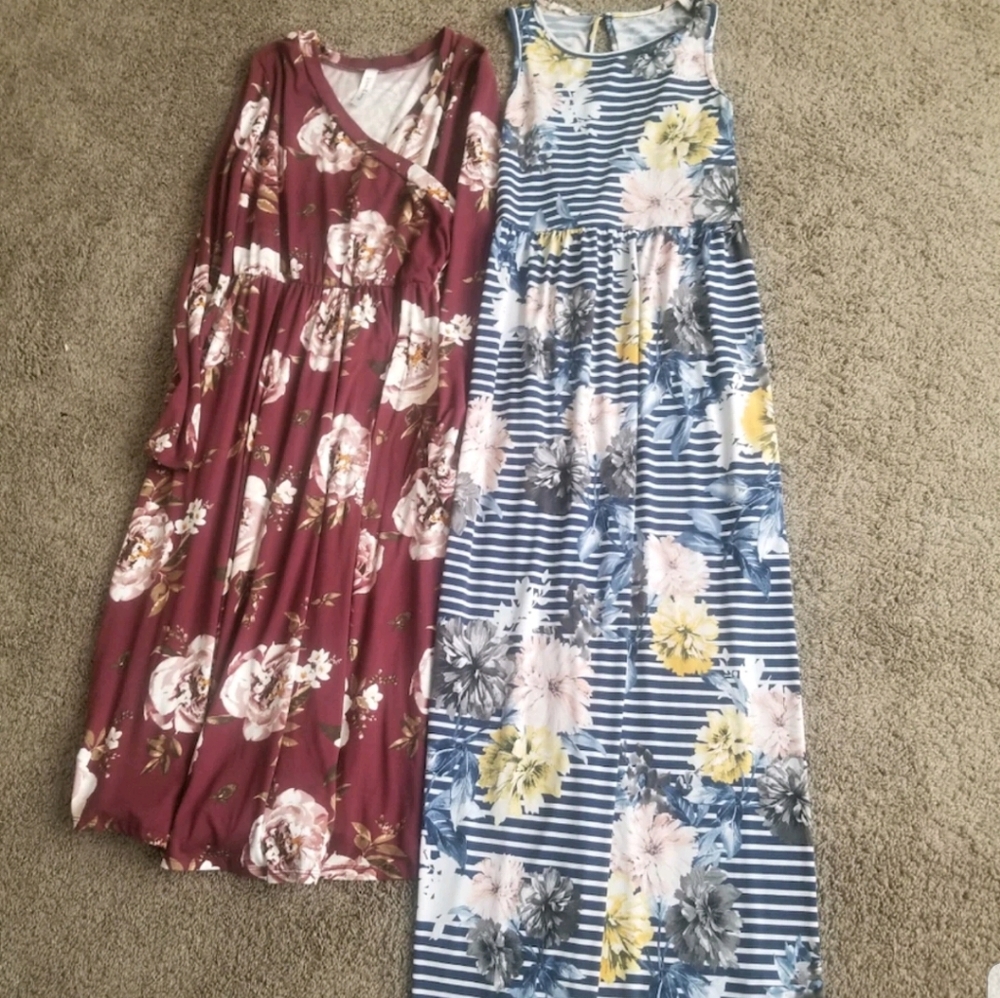 Floral dresses